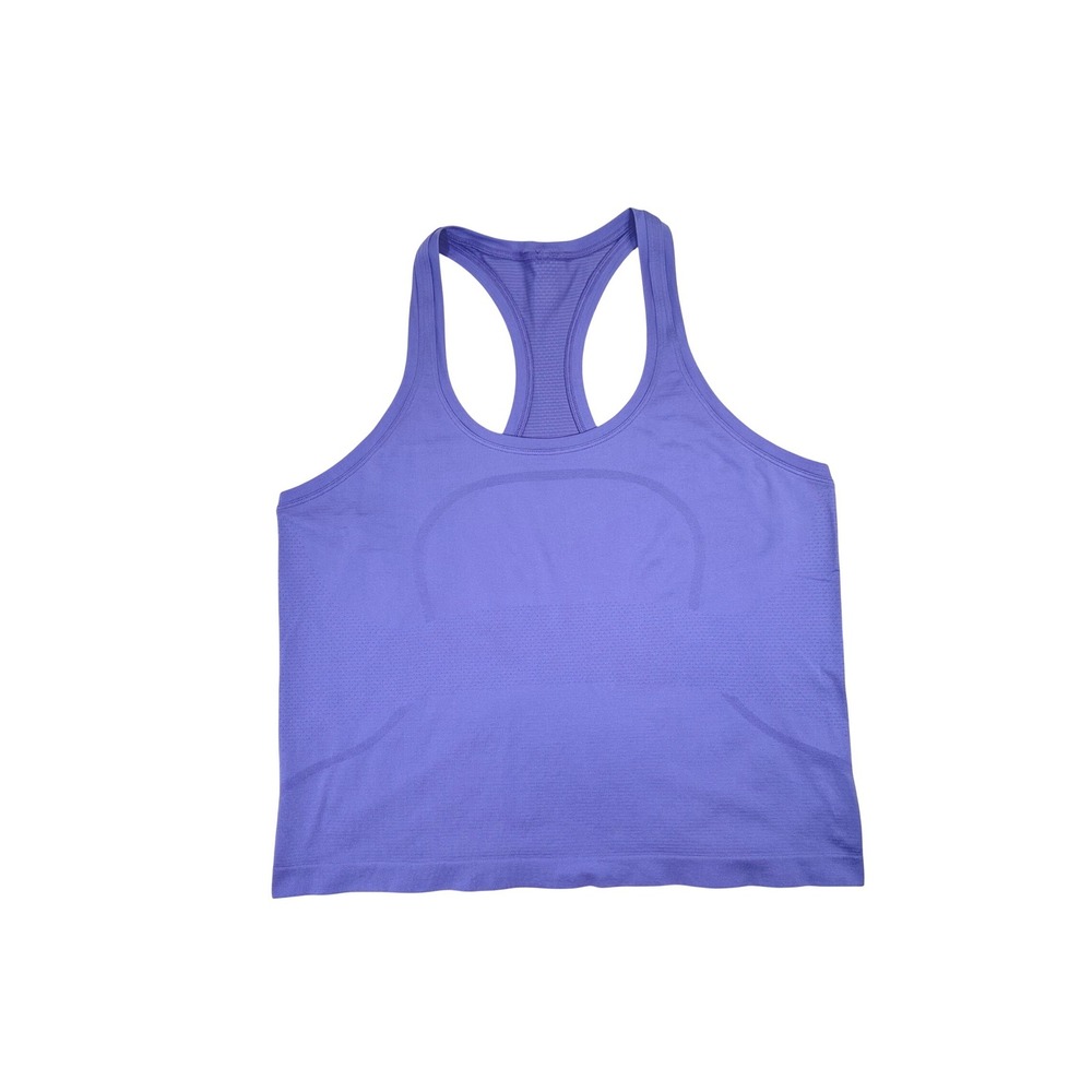 Lululemon Swiftly Tech Racerback Tank Top‎ 2.0 Race Length Purple Women Size 14